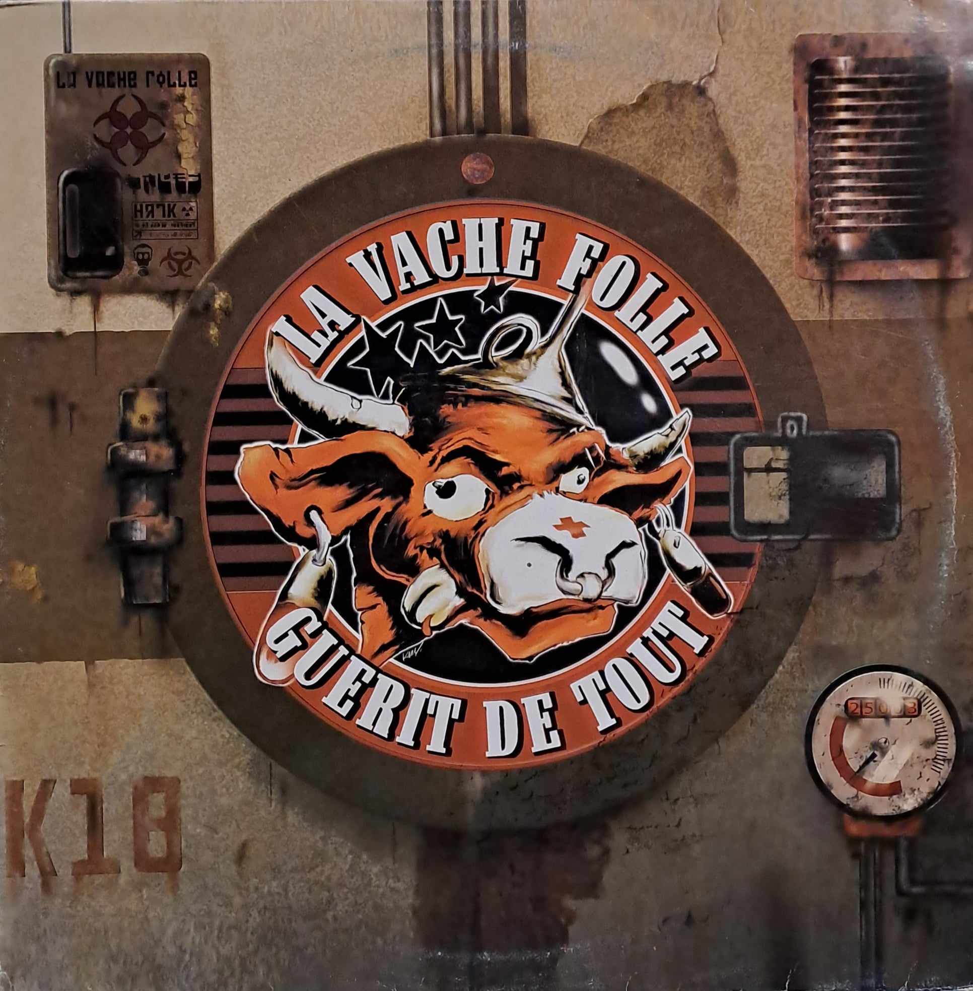 La Vache Folle 008 - vinyle freetekno